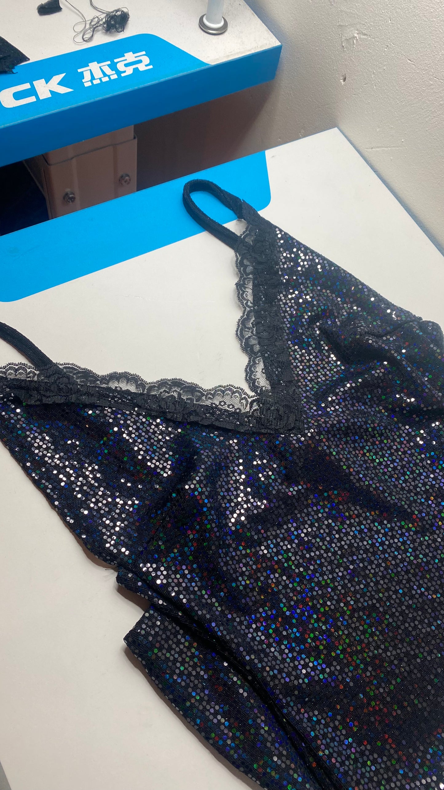 Sequin Slip Dress