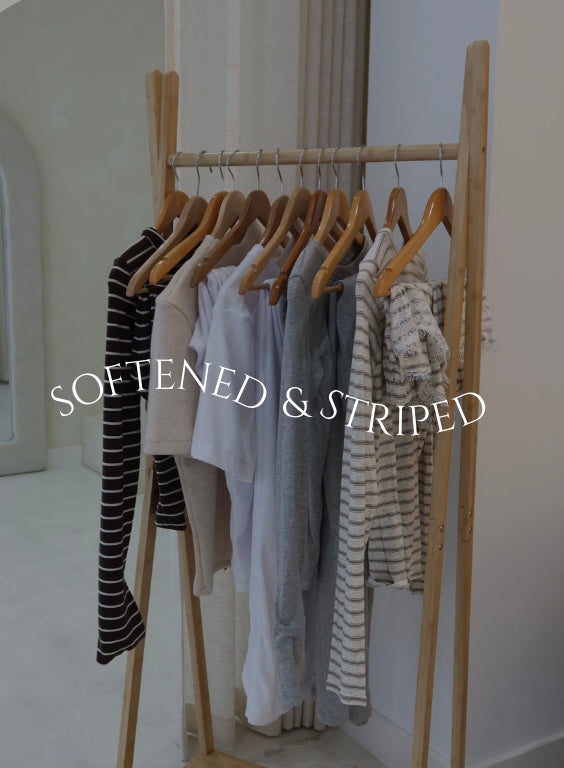 SOFTENED & STRIPED