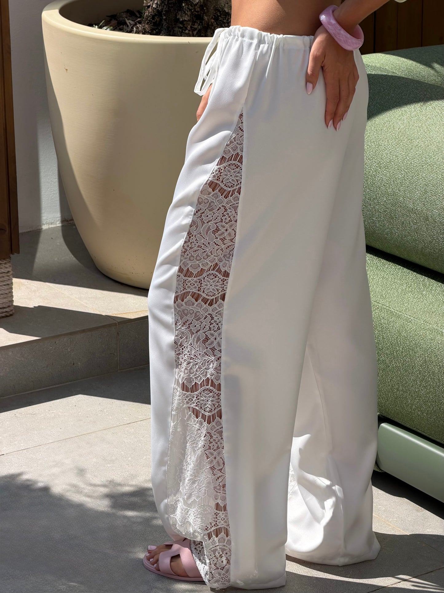 ‘KENDALL’ trouser - white