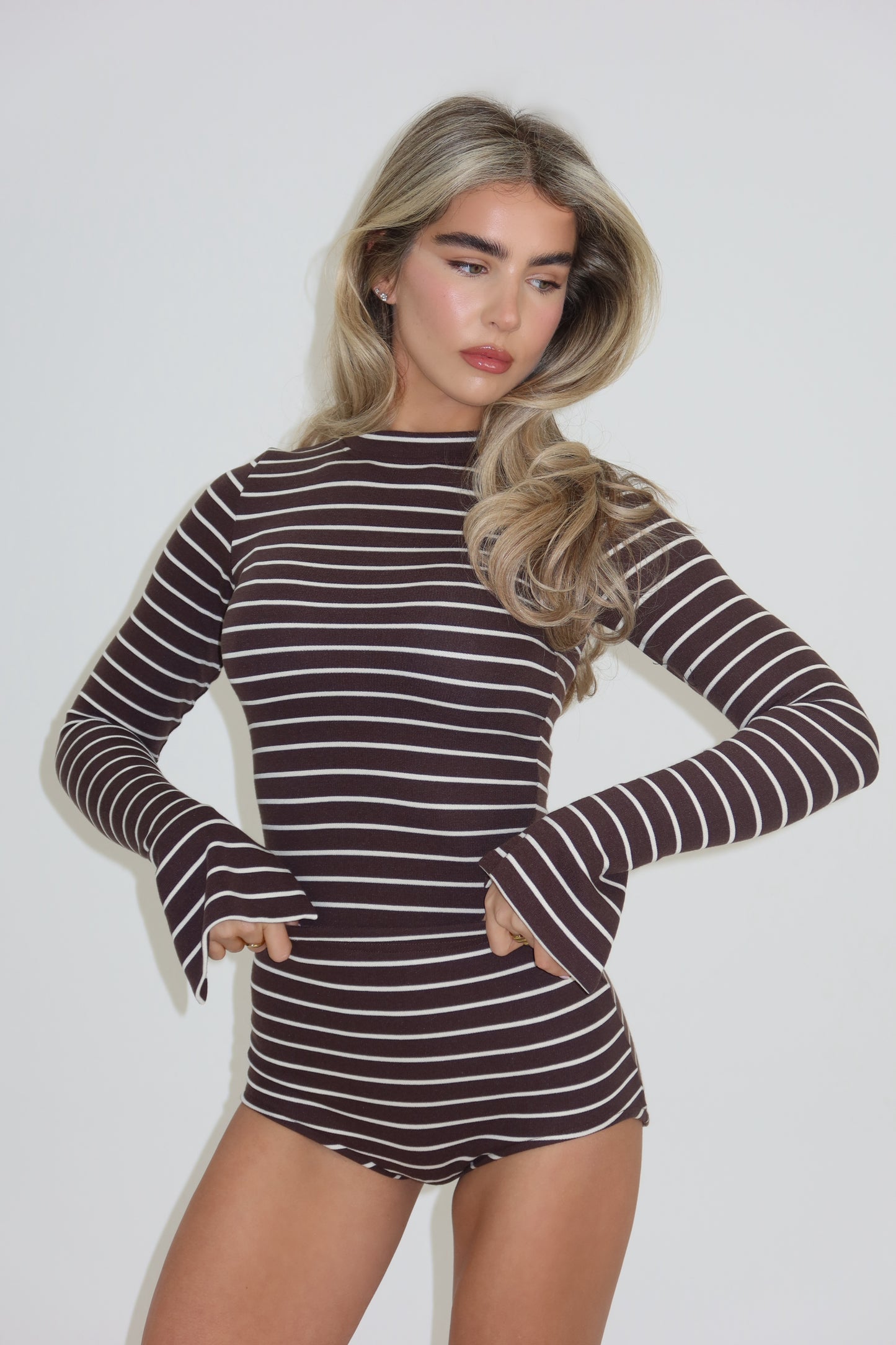 ‘WINNIE’ Top in Brown